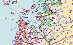 Karte Rogaland